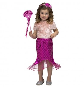 Kleine Meerjungfrau Rosa Tutu Mädchenverkleidung, die sie am meisten mögen