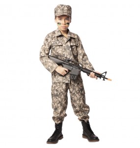 Militärischer Soldat Kostüm für Jungen