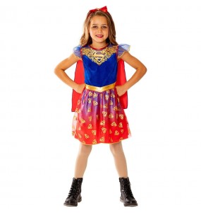 Supergirl Deluxe Kostüm für Mädchen