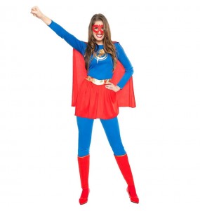 Kostüm Sie sich als Blitz-Superheldin Kostüm für Damen-Frau für Spaß und Vergnügungen
