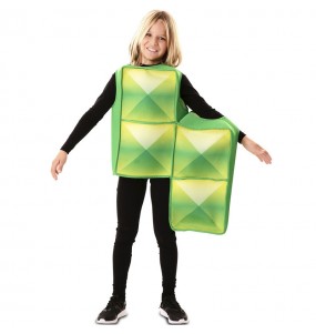 Grüner Tetris Kinderverkleidung, die sie am meisten mögen