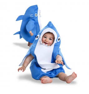 Baby Blauer Hai Kostüm