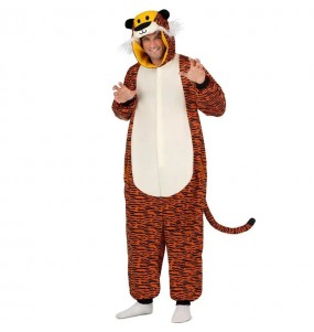 Tiger Onesie Kostüm für Herren