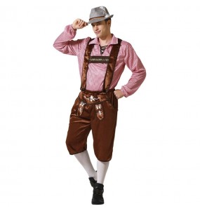 Tiroler Oktoberfest braun Kostüm für Herren