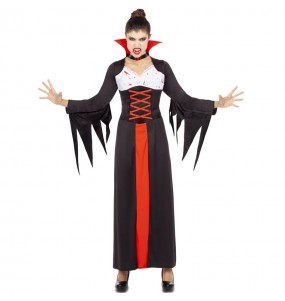 Blutige Vampirin Kostüm Frau für Halloween Nacht