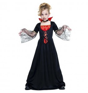Unheimliche Vampirin Kostüm für Mädchen