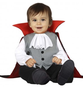 Gotischer Vampir Kostüm für Babys
