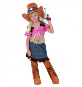 Cowgirl Mädchenverkleidung, die sie am meisten mögen