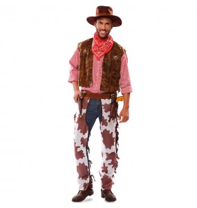 Wilder Westen Cowboy Erwachseneverkleidung für einen Faschingsabend