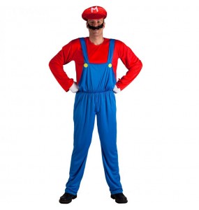 Videospiel Super Mario Kostüm für Herren