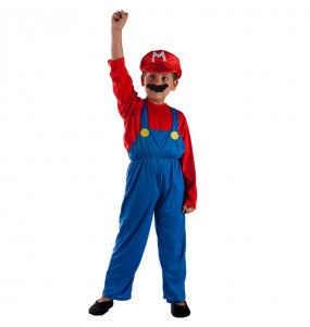 Videospiel Super Mario Kostüm für Jungen