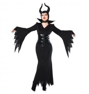 Bösewicht Maleficent Kostüm für Damen