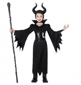 Bösewicht Maleficent Kostüm für Mädchen