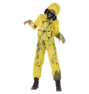 Radioaktives Zombie Kinderverkleidung für eine Halloween-Party