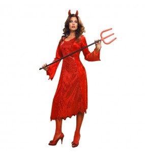 Teufelin Kostüm Frau für Halloween Nacht