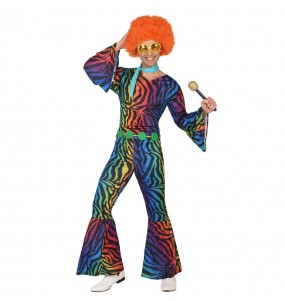 70er Jahre Disko Erwachseneverkleidung für einen Faschingsabend
