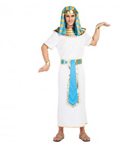 Blauer ägyptischer Pharao Erwachseneverkleidung für einen Faschingsabend