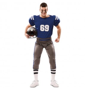 Super Bowl FootballspielerErwachseneverkleidung für einen Faschingsabend