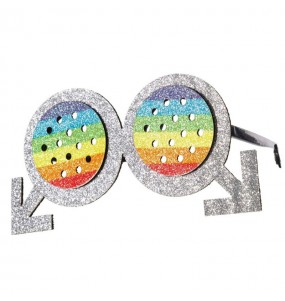 Rainbow Male Brille