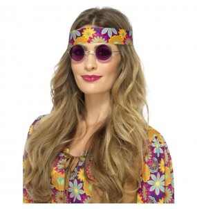 Lila Hippie-Brille