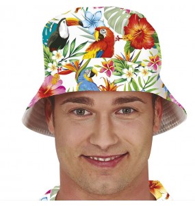 Hawaii-Hut um Ihr Kostüm zu vervollständigen