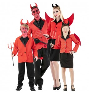 Fancy Dämonen Kostüme für Gruppen und Familien