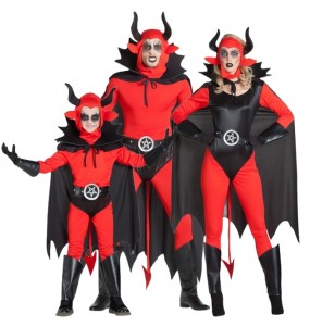 Höllische Dämonen Kostüme für Gruppen und Familien