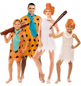 Familie Feuerstein Kostüme für Gruppen und Familien