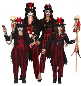 Voodoo-Puppen Kostüme für Gruppen und Familien
