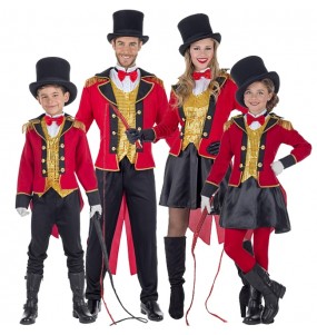 Zirkusdompteure Kostüme für Gruppen und Familien