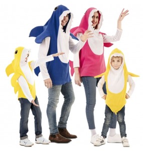 Baby Shark Kostüme für Gruppen und Familien
