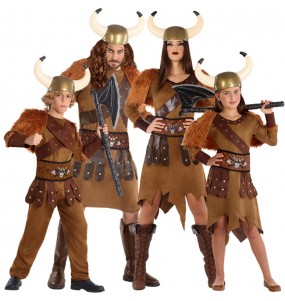Wikinger Könige Kostüme für Gruppen und Familien
