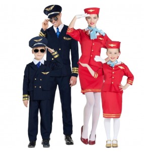Gruppe von Luftfahrt-Piloten