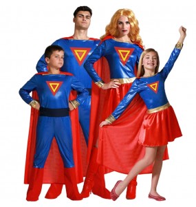 Comicbuch-Superhelden Kostüme für Gruppen und Familien