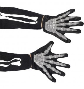 Zombie-Skelett-Handschuhe für Kinder