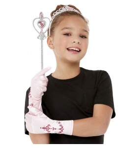 Rosa Prinzessin Accessoire Kit um Ihr Kostüm zu vervollständigen