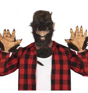 Krallenhände Werwolf Mann zur Vervollständigung Ihres Horrorkostüms