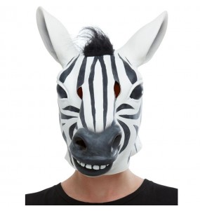 Latex Zebra Maske