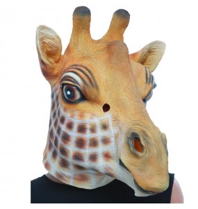 Maske Giraffe aus Latex