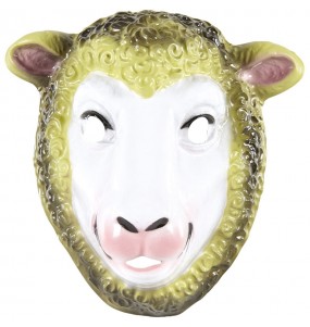 Schafsmaske um Ihr Kostüm zu vervollständigen