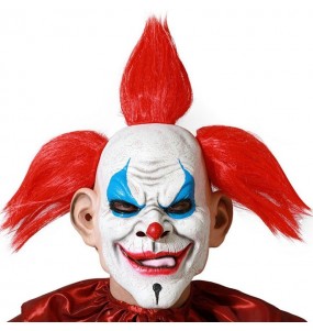 Böser Clown Maske zur Vervollständigung Ihres Horrorkostüms