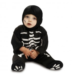 Skelett Verkleidung für Babies mit dem Wunsch, Terror zu verbreiten