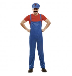 Super Mario Erwachseneverkleidung für einen Faschingsabend