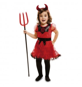 Verkleiden Sie die Süßer TeufelMädchen für eine Halloween-Party