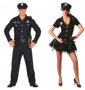 Polizeibeamte Kostüme für Paare