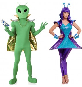 Außerirdische Kostüme für Paare