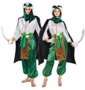 Arabische Beduinen Deluxe Kostüme für Paare