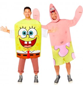 Mit dem perfekten SpongeBob Schwammkopf und Patrick Star-Duo kannst du auf deiner nächsten Faschingsparty für Furore sorgen.