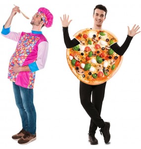 Mit dem perfekten Koch und Pizza-Duo kannst du auf deiner nächsten Faschingsparty für Furore sorgen.