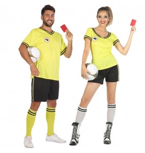 Mit dem perfekten Fußball-Schiedsrichter-Duo kannst du auf deiner nächsten Faschingsparty für Furore sorgen.